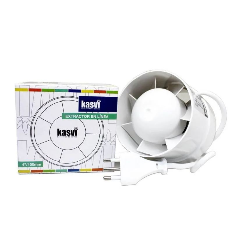 EXTRACTOR EN LINEA 100mm- KASVI