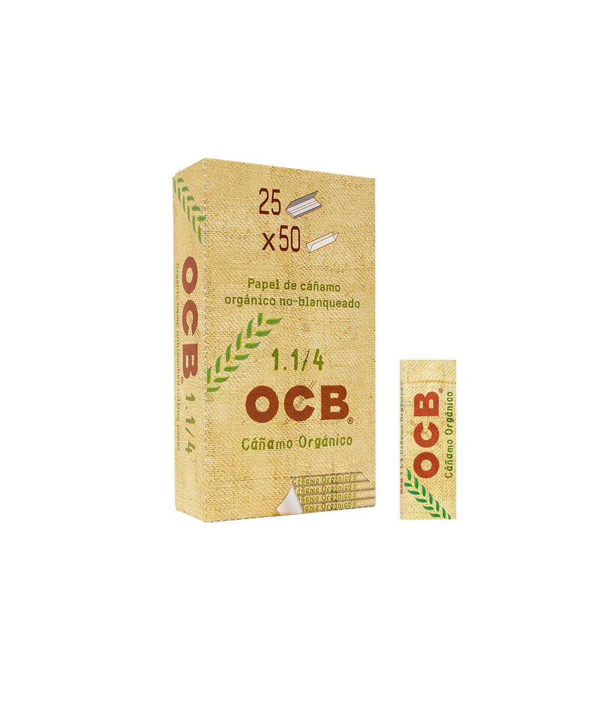 PAPEL OCB CAÑAMO 1 1/4