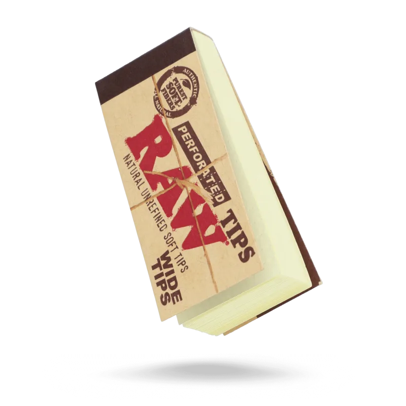 RAW TIPS WIDE TIPS PERFORATED