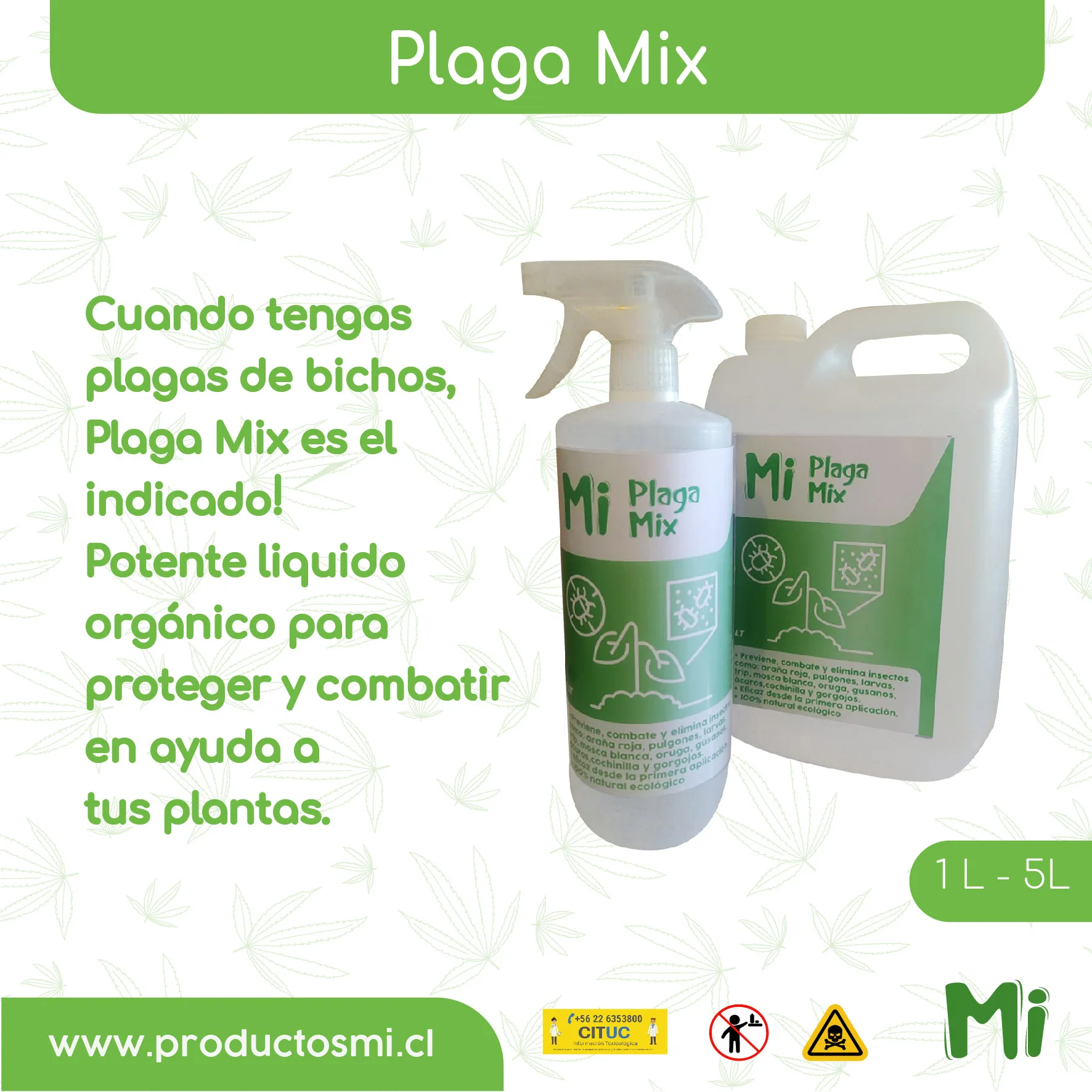 MI PLAGA MIX 1LT