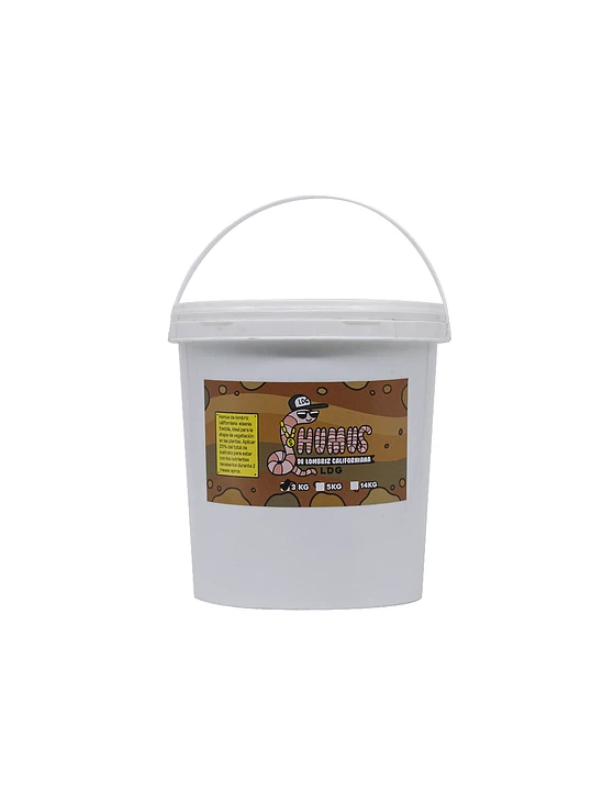 HUMUS DE LOMBRIZ CALIFORNIANA 3KG-LDG