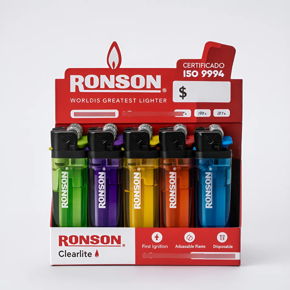 CAJA ENCENDORES CLEARLITE 20 U.