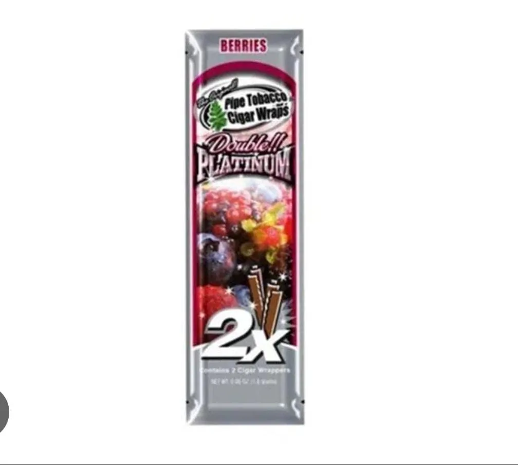 BLUNT PLATINIUM X2- SABOR BERRIES - BLUNT WRAP