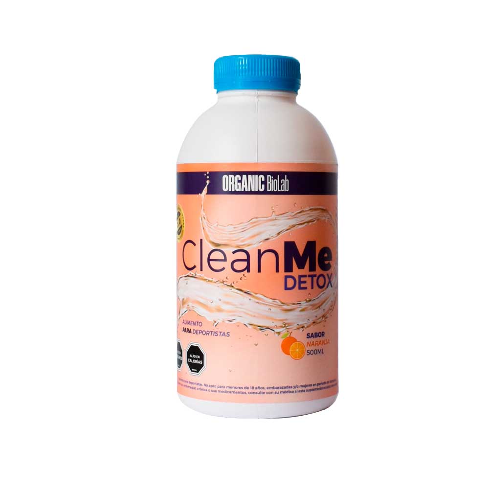 CLEANME DETOX NARANJA 500ML ORGANIC BIOLAB