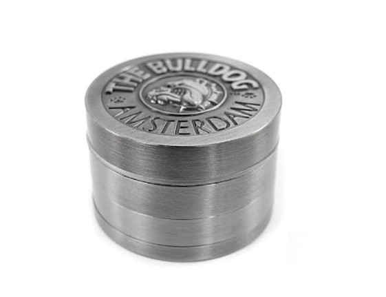 GRINDER METALICO SILVER 4PCS- BULLDOG
