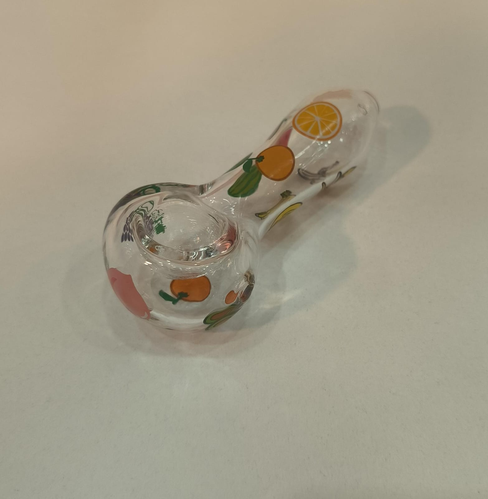 PIPA PYREX  DISEÑO DE FRUTAS