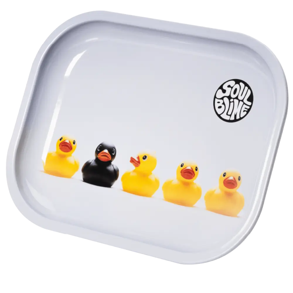 BANDEJA METÁLICA PATITOS 18x14- SOULBLIME