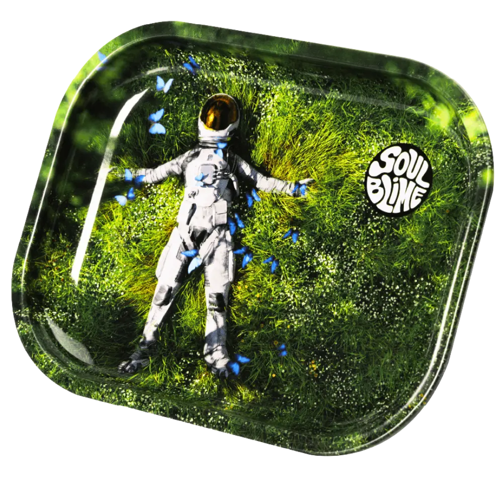 BANDEJA METÁLICA ASTRONAUTA 18x14- SOULBLIME